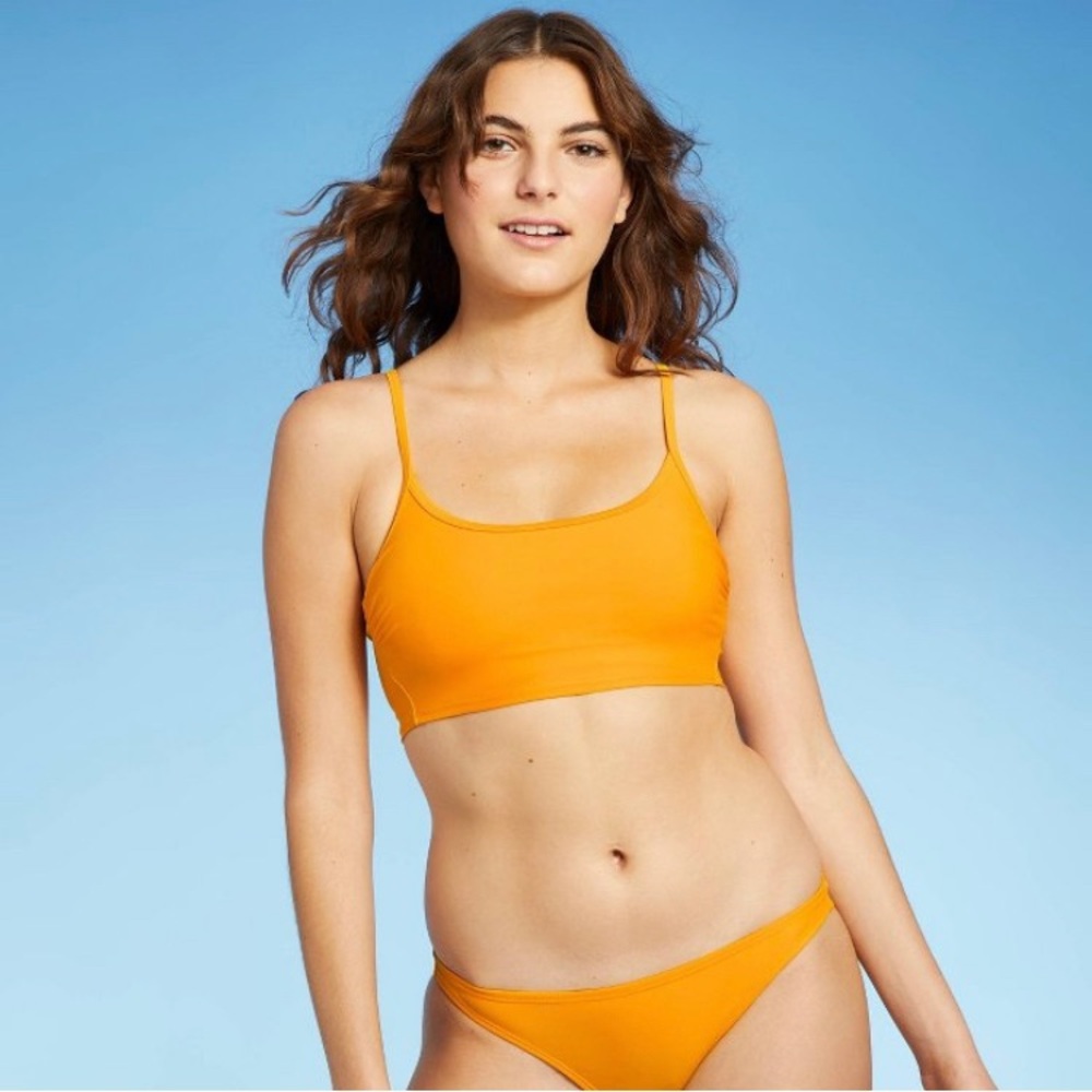 Longline Bikini Top